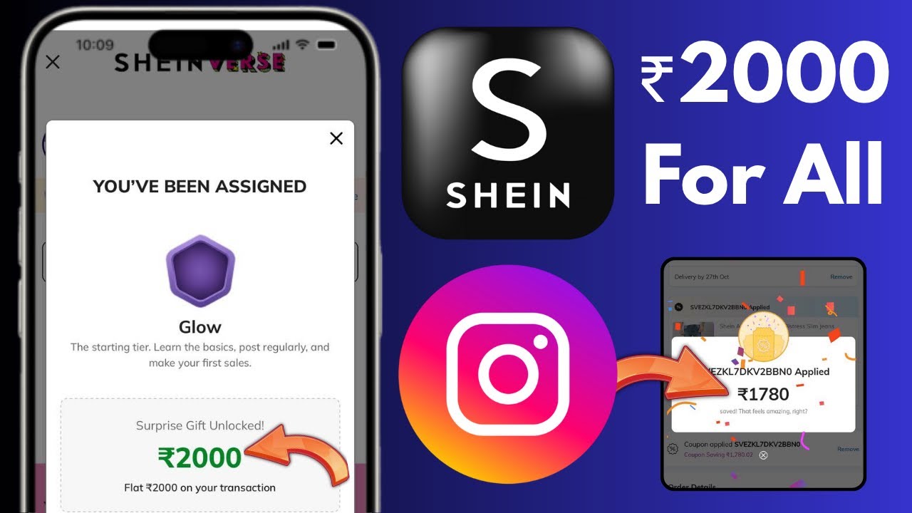 💰 Shein {Unlimited Trick} Instant ₹2000 | All User Offer | Free Shopping | 100% Verified Loot Offer