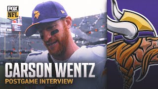 Carson Wentz reflects on MASSIVE team win and stepping up as starting QB vs Bears screenshot 4