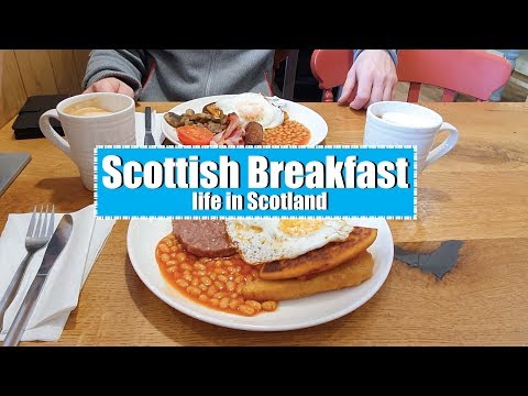 อาหารเช้าสไตล์สกอตแลนด์ | Scottish Breakfast | Vlog คนไทยในต่างแดน