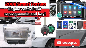 Hoe programmeer ik een sleutel op een Smart Fortwo (alle sleutels kwijt, sleutel toevoegen, ECU v...