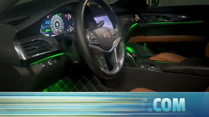 Cadillac CT6 Ambient lights upgraded