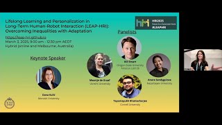 Lifelong Learning and Personalization in Long-Term Human-Robot Interaction (LEAP-HRI) Workshop 2025