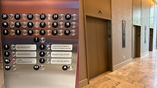 Speedy ThyssenKrupp Elevators @ Hyatt Regency - Salt Lake City, UT.
