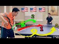 Ti long instructs and corrects 3 techniques for returning serve to the americans