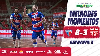 Melhores Momentos Campeonato Brasileiro | Fortaleza x CRB Traipu | Semana 3