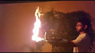 Wrist Mounted Flamethrower Mark II - Control Test