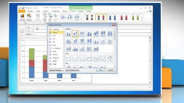How to make a Column (Vertical Bar) Graph in Microsoft® Outlook 2010