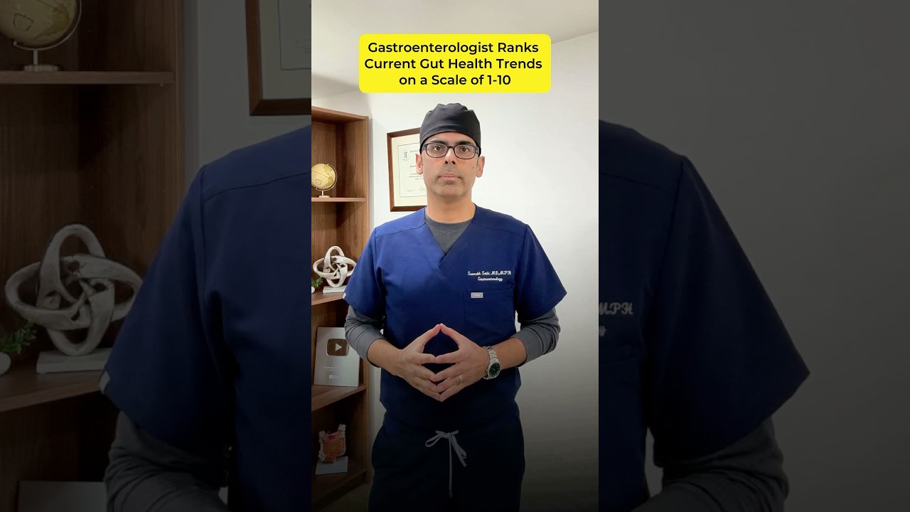 Doctor Ranks Viral Gut Health Trends on a Scale of 1 to 10 🤯 | Dr. Sethi