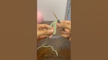 beginner tip ✨🧶 | crochet for absolute beginners #crochet #beginner #amigurumi