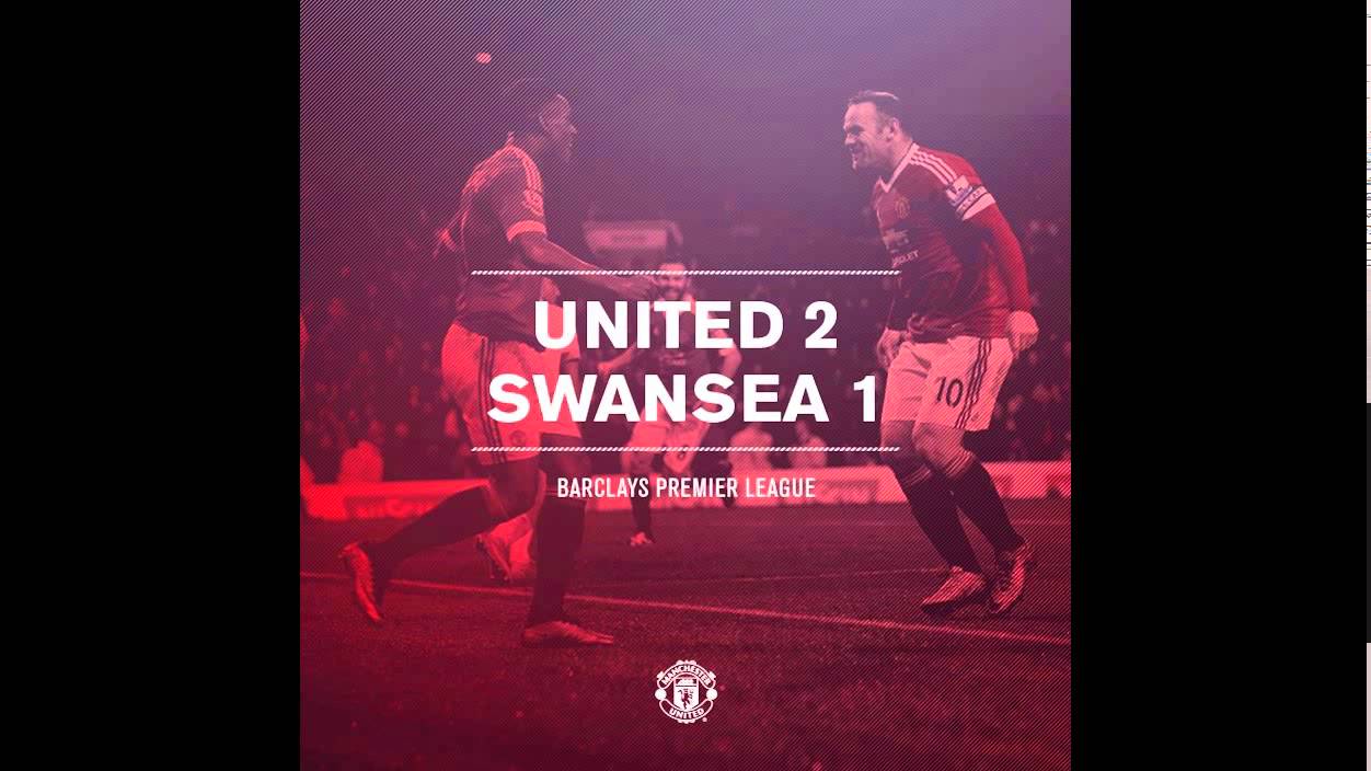 Manchester United 2-1 Swansea City 2-1-2016