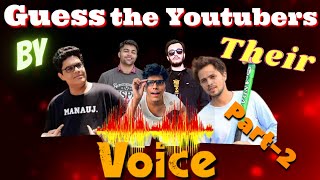 Can You Guess the Youtubers By Their Voice Only Challenge - Part 2