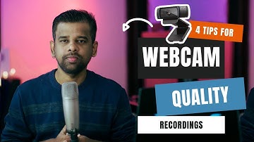 4 Tips for Recording Better Webcam Videos for YouTube - How to Improve Webcam Quality