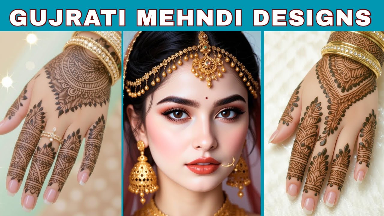 Gujrati Mehndi Designs Latest Pack 129 | Full Hand Henna Mehandi |
