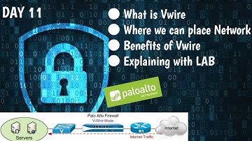 VWire | Virtual wire Interface - Palo Alto firewall Training | | Senior Network Engineer | 2023