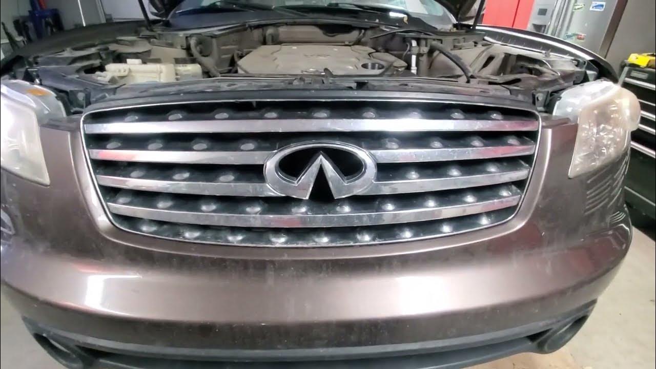 Infinity FX35 Coolant and Thermostat Change. YouTube