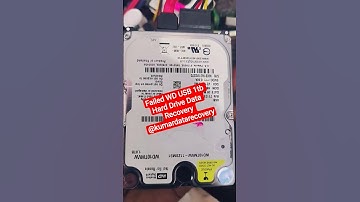 How to Recover Data from Encrypted Failed WD USB 1TB Drive | #DataRecovery #WDDriveFix #TechRepair