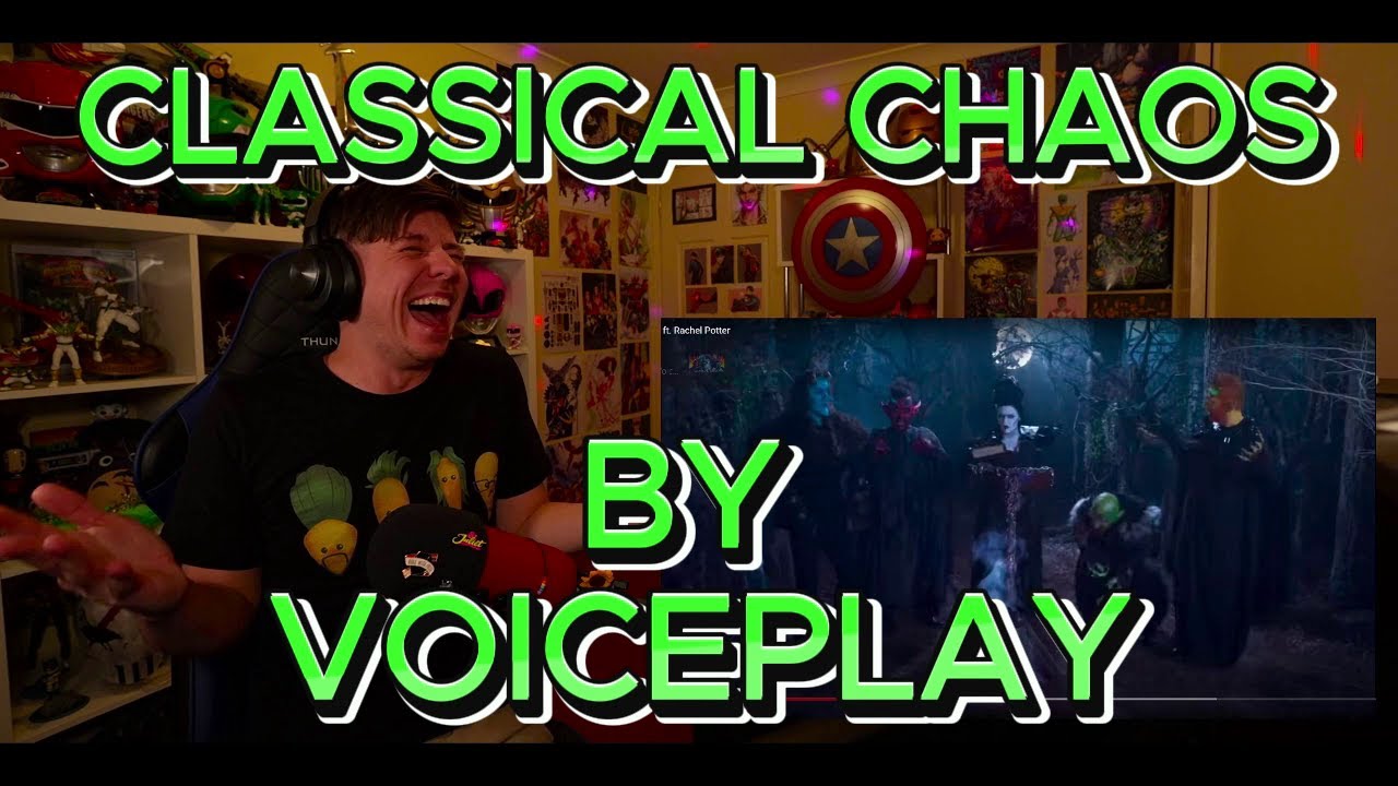 МНЕ НУЖНО ТАК МНОГО ТАКИХ ПЕСЕН!!!!!!!!!!!!! Слепая реакция на Voiceplay - Classical Chaos