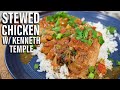 Stewed chicken with chefkennethtemple 