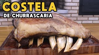 Como Fazer Costela na Churrasqueira Tradicional - Tv Churrasco