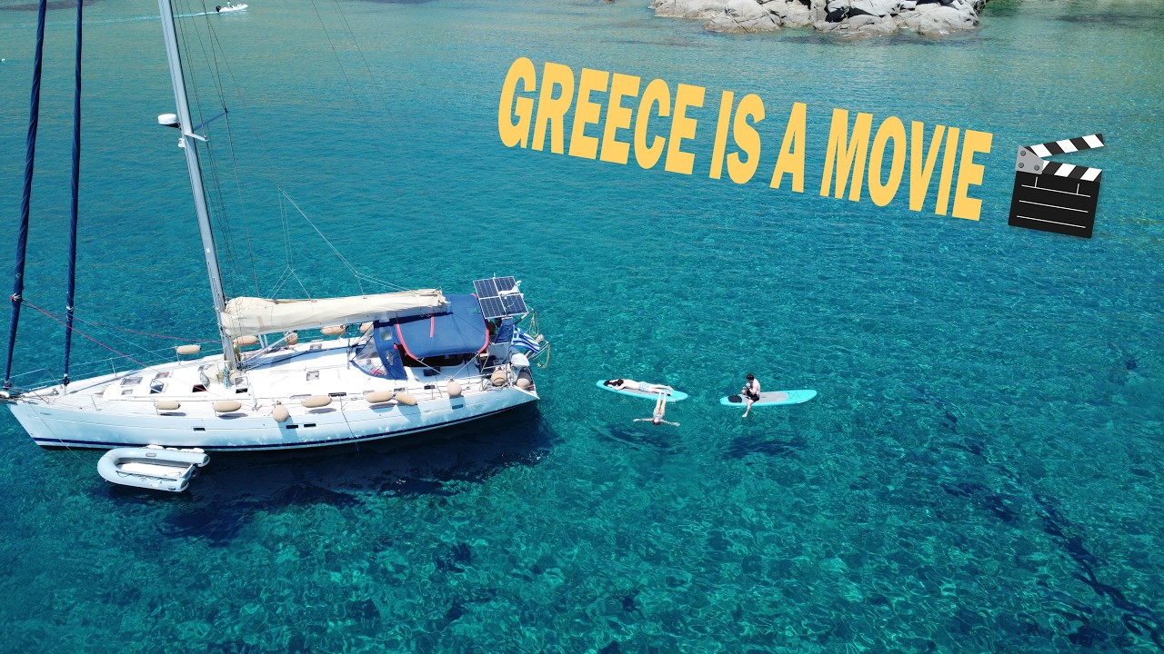 ⁣Greece Is Like a Movie 🇬🇷 | Private Yacht Charter in the Greek Islands | Cyclades Charter Experience