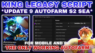 [⛈️UPD 9] King Legacy Script Pastebin **NO KEY** AUTOFARM LVL | DUNGEON RAID | GET ALL FRUITS OP👑