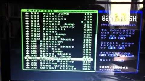 Epxy Sports games via c64 EasyFlash