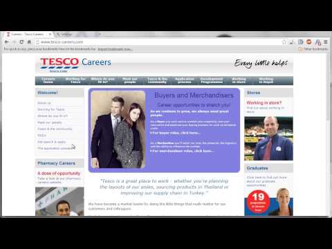 tesco job application tesco job description