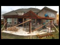 Custom Designed Patio Cover and Outdoor Living Area in Frisco, TX.