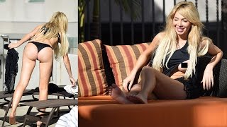 Download Lagu Farrah Abraham Bikini Slip Out During a Shoot MP3