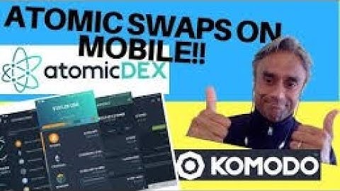 Komodo: Atomic Swaps on a Mobile Decentralised Exchange - Public Beta Out Now!