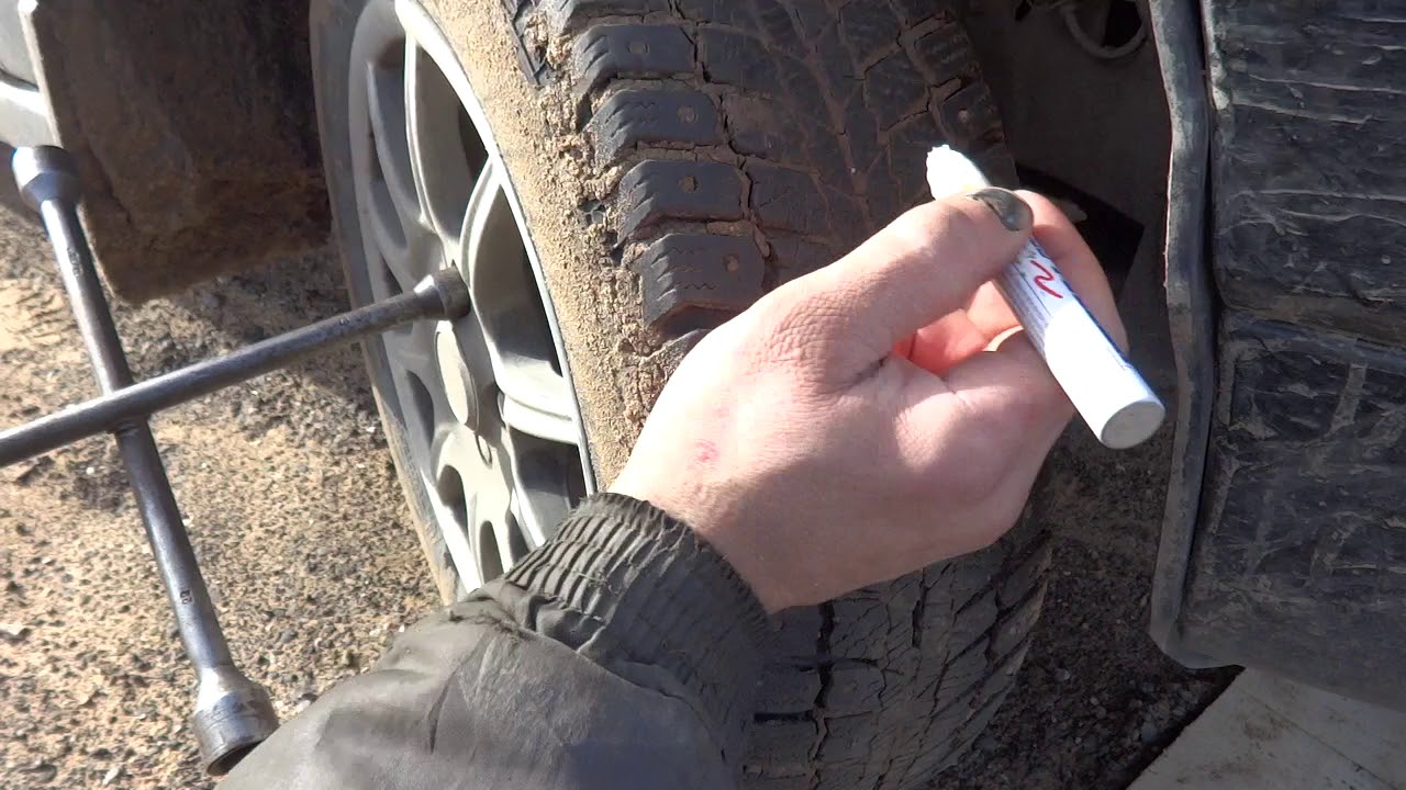 Эффективность б/у шипов,установка шипов от старых шин - YouTube
