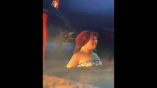 Shrek 2 - Fiona Looking Down And Breathing In