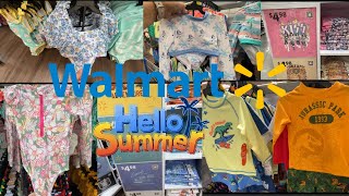 Walmart Kids Swimwear & Graphic Tees *Shop With Me