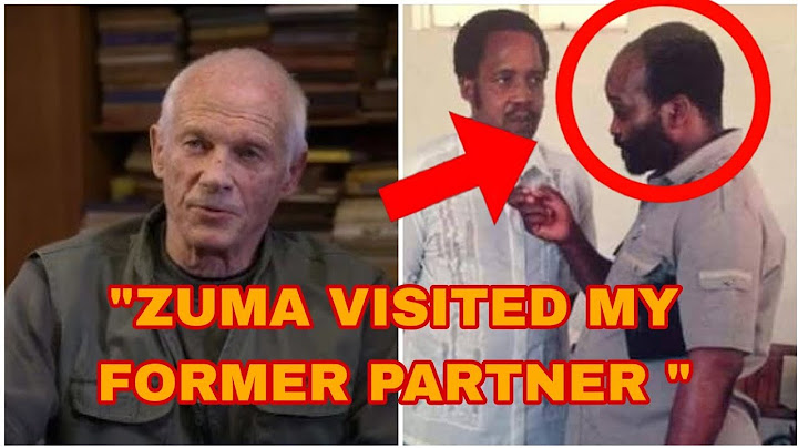 Chris Hani Killer REVEALS That Zuma Visited Clive His Partner