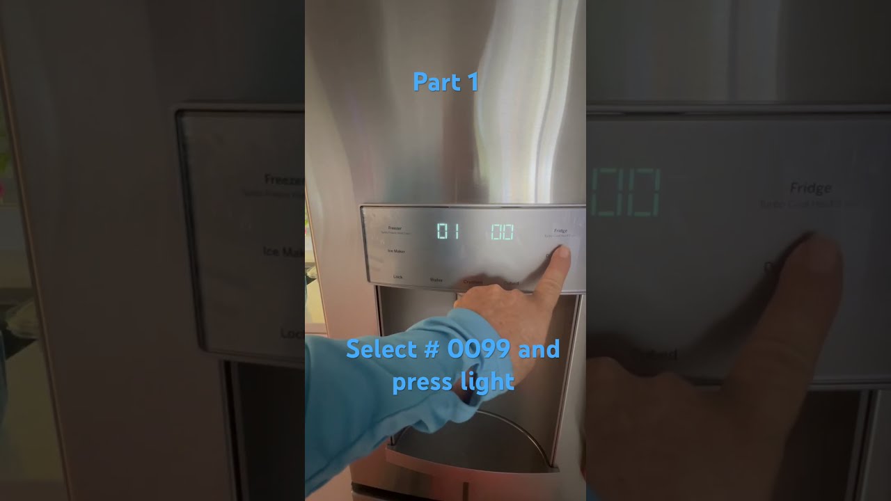 How To Test Icemaker Refrigerator GE French Doors GFE28GYNDFS