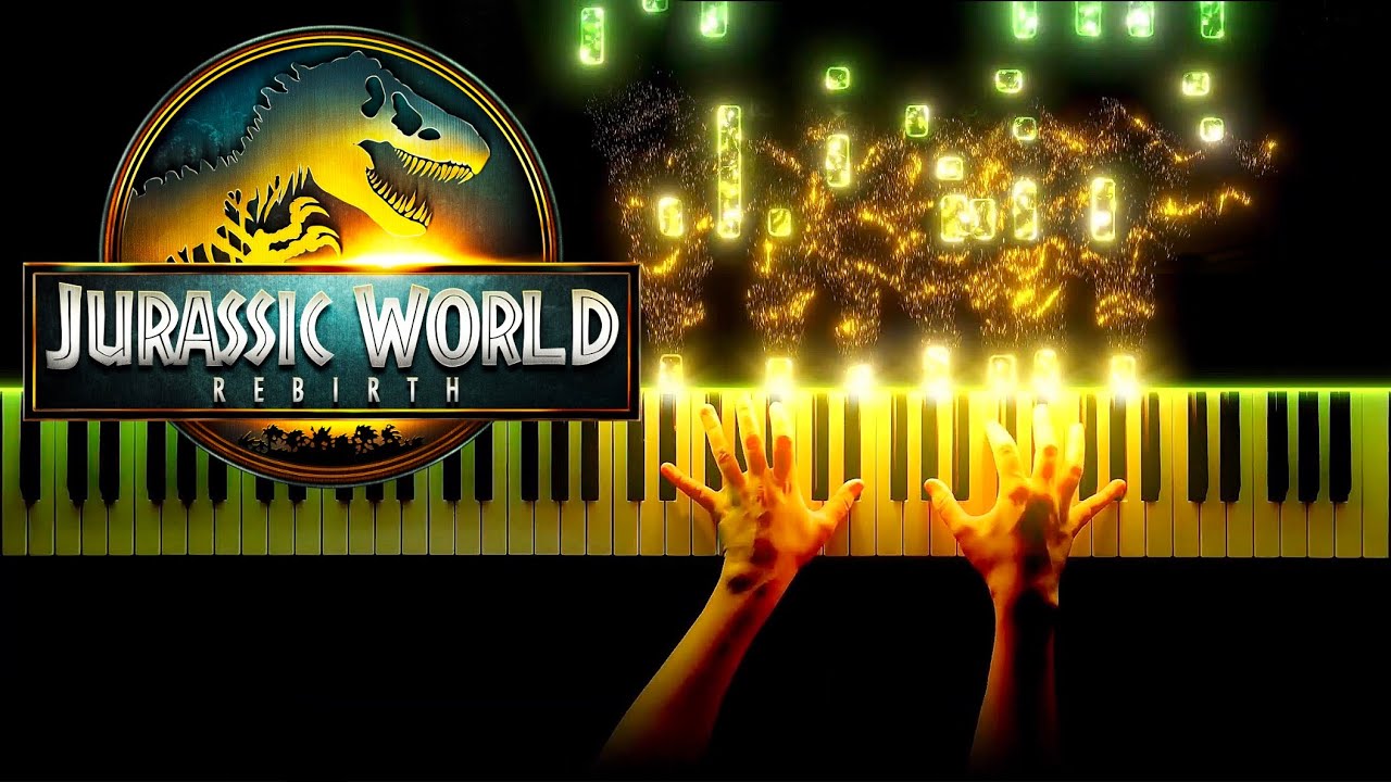 Jurassic World Rebirth - Ending Theme (Piano Cover) John Williams