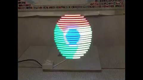 Arduino RGB POV Project