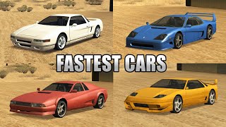 Fastest Cars in GTA San Andreas vs Real Life - Which One is Your Favorite?  