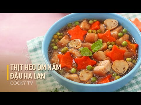 Video: Thịt Heo Sốt Phô Mai Và đậu Hà Lan