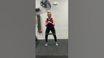 Standing Banded Hip External Rotation