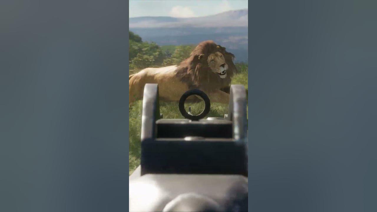 NEVER hunt lions with a dog 🦁🔫 | theHunter: Call of the Wild