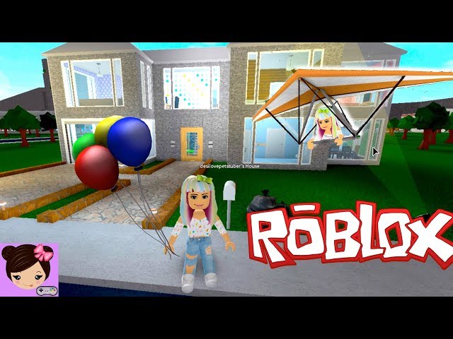 A Day In Bloxburg House Tour Party Car Roblox Roleplay Titi Games Youtube - christmas fun in bloxburg roblox roleplay with goldie singing