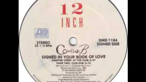 Company B - Signed In Your Book Of Love (At The Cl...