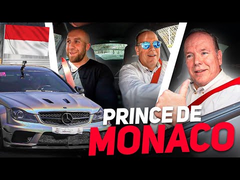 LE PRINCE DE MONACO CONDUIT MA C63 BLACK SÉRIES SUR LE CIRCUIT DE F1?! ON OUVRE LE GP DE MONACO !