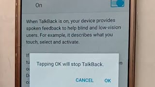 Full How to turn off TalkBack on Samsung J7 | TalkBack settings disabled | TalkBack Tutorial Guide