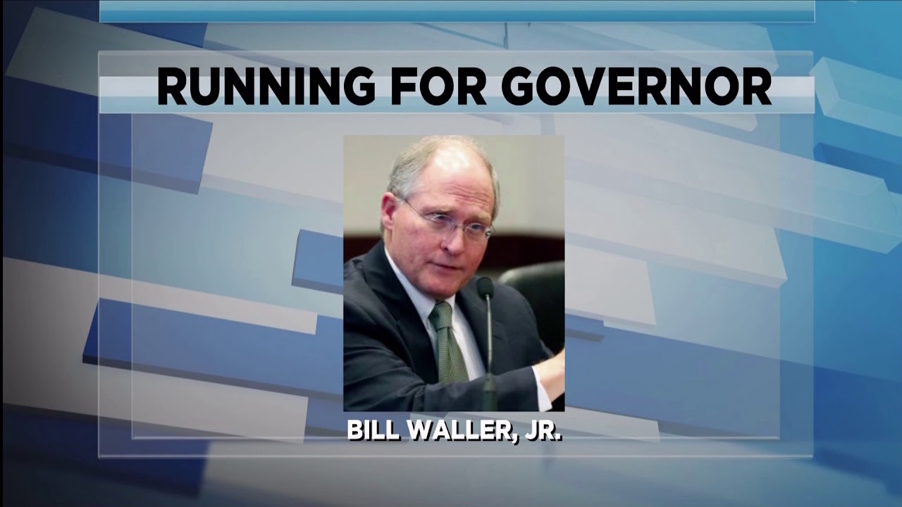 Running For Governor, Bill Waller Jr
