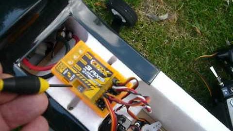 Orange 3-Axis Flight Stabilizer