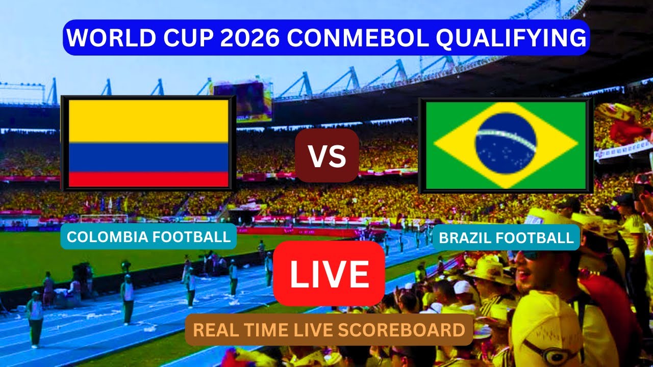 Goals and Highlights: Colombia 2-1 Brazil in 2026 World Cup Qualifiers