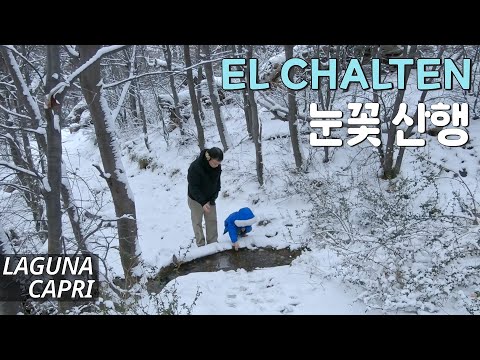 파타고니아 등산 / 엘찰텐 겨울 첫 눈꽃 산행 / 피츠로이 설경, Laguna Capri 호수 전망 / 왕복 8km, 5시간, 당일투어 / #아르헨티나 #남미