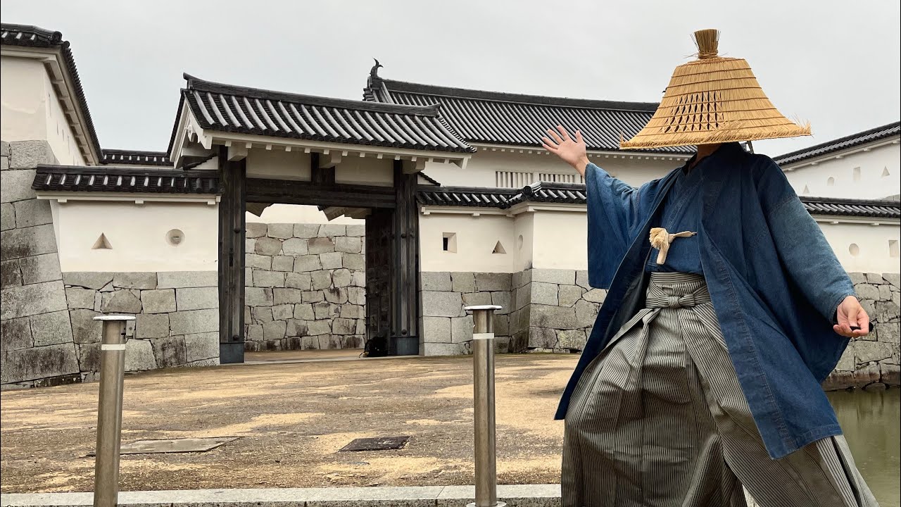 門からやってくる浪人笠#侍 #浪人笠 #samurai #samuraijapan #侍道 - YouTube